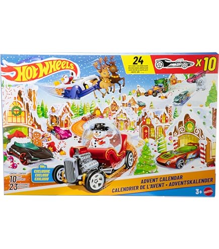 Amazon.co.jp: Hot Wheels(ホットウィールズ) トイカー 2024アドベント